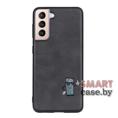 Чехол Leather+TPU+PC для Samsung Galaxy S21 Plus (Чёрный)
