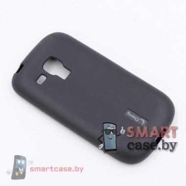 Чехол-накладка для Samsung Galaxy S3 mini I8190 Cherry (черный)