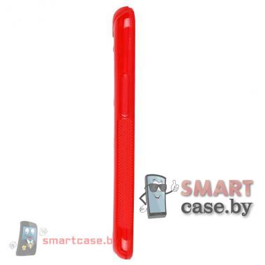 Силиконовый чехол для Samsung Galaxy i9300 S3 S-Shape (красный)