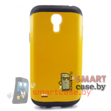 Чехол для Samsung Galaxy S4 mini гибридный Slim Armor  (Желтый)   