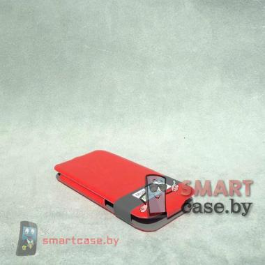 Ультратонкий чехол для Samsung Galaxy S4 mini Slim Case (красный) 