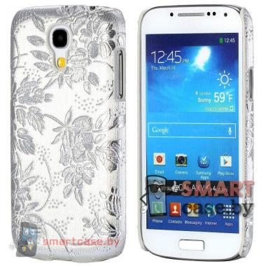 Чехол для Samsung Galaxy S4 mini Grape Vine (Серебро) 
