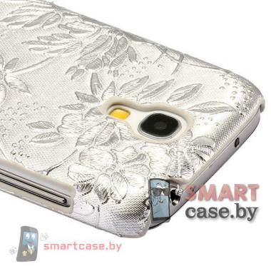 Чехол для Samsung Galaxy S4 mini Grape Vine (Серебро) 