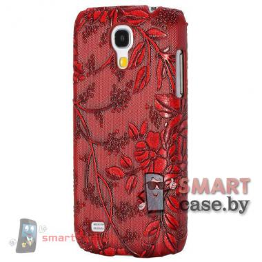 Чехол для Samsung Galaxy S4 mini Grape Vine (Бордовый) 
