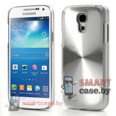 Чехол для Samsung Galaxy S4 mini Metal CD алюминий (Металлик)