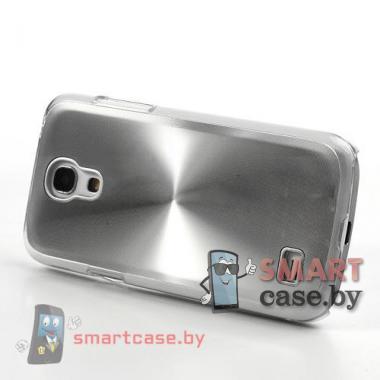 Чехол для Samsung Galaxy S4 mini Metal CD алюминий (Металлик)