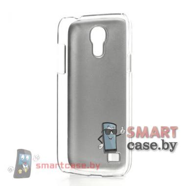 Чехол для Samsung Galaxy S4 mini Metal CD алюминий (Металлик)