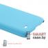 Чехол для Samsung Galaxy S4 mini пластиковый Софт Тач (Легкий голубой)