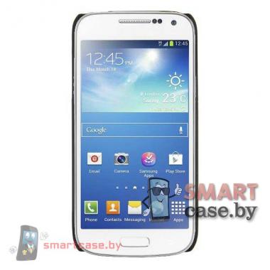 Чехол для Samsung Galaxy S4 mini пластиковый Софт Тач (Черный)