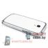 Бампер для Samsung Galaxy S4 mini ультратонкий Love Mei (серебро)