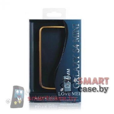 Бампер для Samsung Galaxy S4 mini ультратонкий Love Mei (бэбиблю)