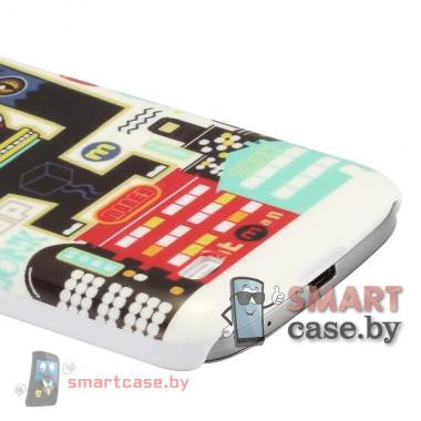 Чехол для Samsung Galaxy S4 mini пластиковый (африка_3)