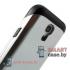 Чехол для Samsung Galaxy S4 mini гибридный Slim Armor  (Металлик-черный)