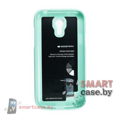 Чехол для Samsung Galaxy S4 mini силиконовый Mercury (мятныйй глянец)
