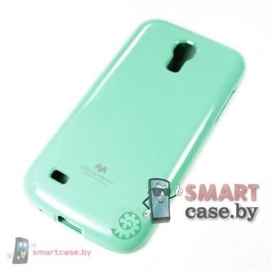 Чехол для Samsung Galaxy S4 mini силиконовый Mercury (мятныйй глянец)