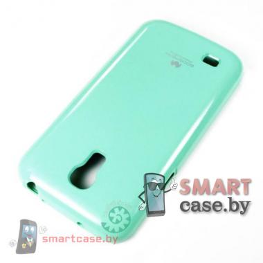 Чехол для Samsung Galaxy S4 mini силиконовый Mercury (мятныйй глянец)