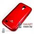 Чехол для Samsung Galaxy S4 mini силиконовый Mercury (бордовый глянец)