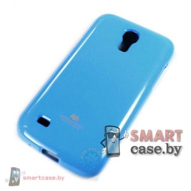 Чехол для Samsung Galaxy S4 mini силиконовый Mercury (небесно голубой)