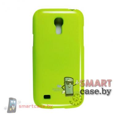 Чехол для Samsung Galaxy S4 mini силиконовый Mercury (салатовый глянец)