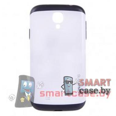Чехол для Samsung Galaxy S4 mini гибридный Slim Armor  (Белый)  