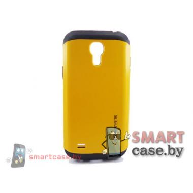 Чехол для Samsung Galaxy S4 mini гибридный Slim Armor  (Желтый)   