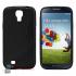 Чехол для Samsung Galaxy S4 силиконовый S-shape (черный)