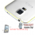 Алюминиевый бампер для Samsung Galaxy S5 (Серебро с золотом)