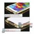 Алюминиевый бампер со стразами для Samsung Galaxy S5 (Золотой)