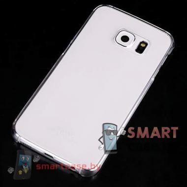 Чехол для Samsung Galaxy S6 Edge пластиковый Bepak 0.5mm (прозрачный)