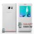 Оригинальный чехол для Samsung Galaxy S6 Edge S View (Белый)