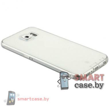 Чехол-накладка для Samsung Galaxy S6 силиконовый от Baseus (прозрачный)