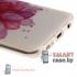 Силиконовый чехол для Samsung Galaxy S7 Edge с картинкой (Красный цветок)