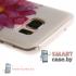 Силиконовый чехол для Samsung Galaxy S7 Edge с картинкой (Красный цветок)