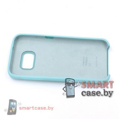 Силиконовый чехол для Samsung Galaxy S7 Silicone Cover (мятный)