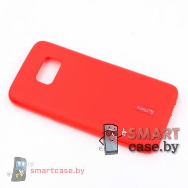 Силиконовый чехол для Samsung Galaxy S7 Cherry (красный)