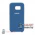 Силиконовый чехол для Samsung Galaxy S7 Silicone Cover (Морская волна)