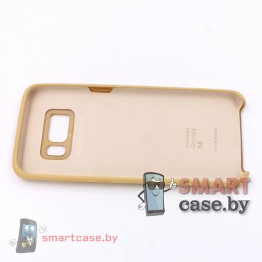 Силиконовый чехол для Samsung Galaxy S8 Silicone Cover (Горчичный)