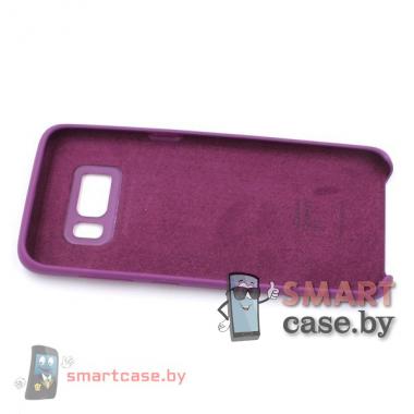 Силиконовый чехол для Samsung Galaxy S8 Silicone Cover (Сиреневый)