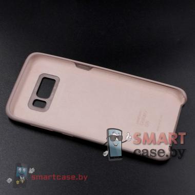 Силиконовый чехол для Samsung Galaxy S8 оригинал (бежевый)