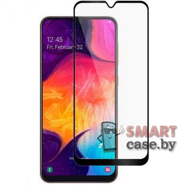 Защитное стекло для Samsung Galaxy A10 9H, 9D (черное)