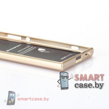 Чехол для Sony Xperia XA1 / Z6 Mercury Jelly (золотой)