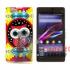 Чехол для Sony Xperia Z1 compact силиконовый (Милая совушка)