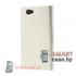 Чехол для Sony Xperia Z1 compact кожаный Crazy Horse (белый)