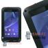 Экстремальный чехол для Sony Xperia Z2 металл+силикон+gorilla glass Love Mei (черный)