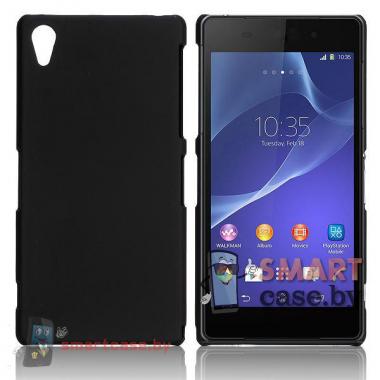 Чехол для Sony Xperia Z2 матовый (черный)