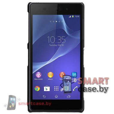 Чехол для Sony Xperia Z2 матовый (черный)