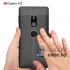 Чехол-накладка для Sony Xperia XZ 2 под кожу (чёрный)