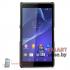 Накладка пластиковая для Sony Xperia Z3 compact с резиновым покрытием (черная)