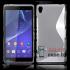 Силиконовый чехол для Sony Xperia Z3 S-Shape (прозрачный)