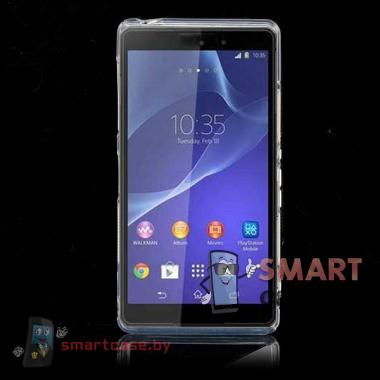 Силиконовый чехол для Sony Xperia Z3 S-Shape (прозрачный)